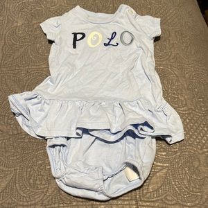 Ralph Lauren 2pc Infant Set Size 3 month